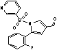 5-(2-氟苯基)-1-[(吡啶-3-基)磺?；鵠-1H-吡咯-3-甲醛